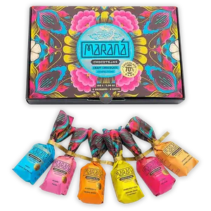 Marana Chocotejas (Peruvian Bon Bons) Small Gift Box (6 Pcs)