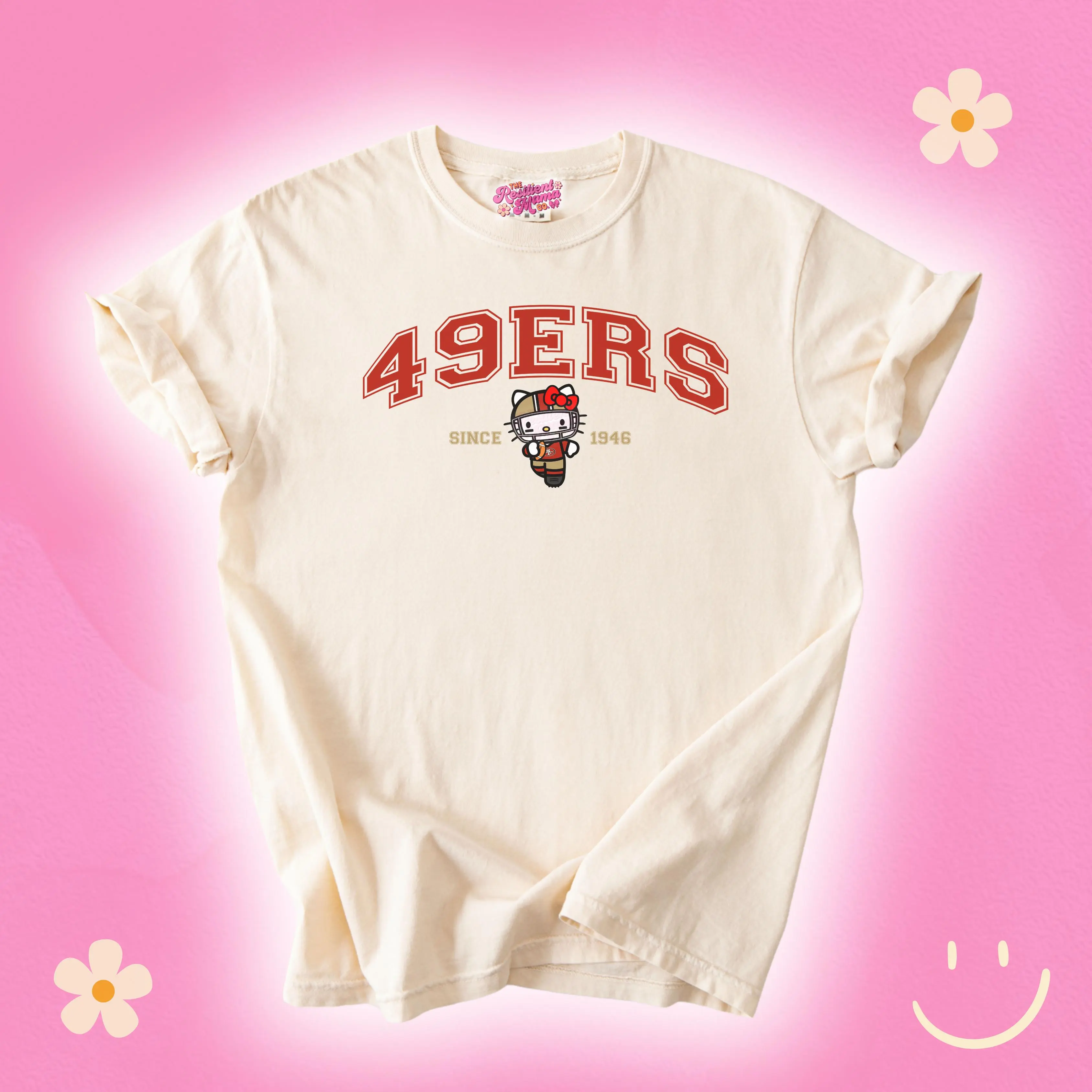HK x 49ers Comfort Colors T-shirt