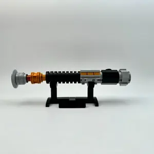 Classic Movie Lightsaber Building Blocks Set Model 185pcs with Stand Box Packaging Kids Stem Toy Holiday Gift Age 6+