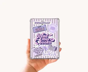 Book Addict Purple Kindle E-Reader Case Insert