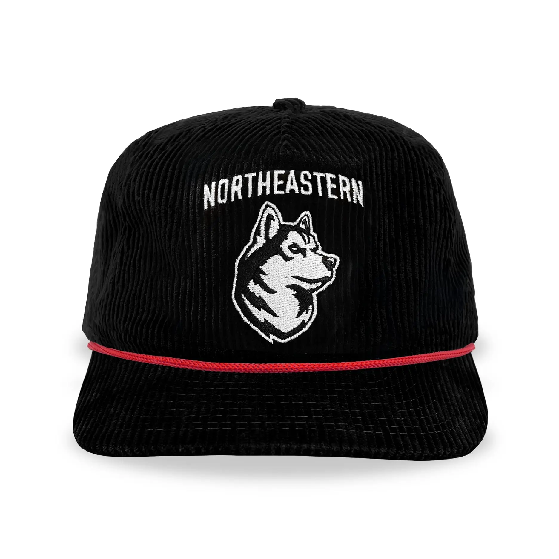 Northeastern Huskies Snapback: Corduroy