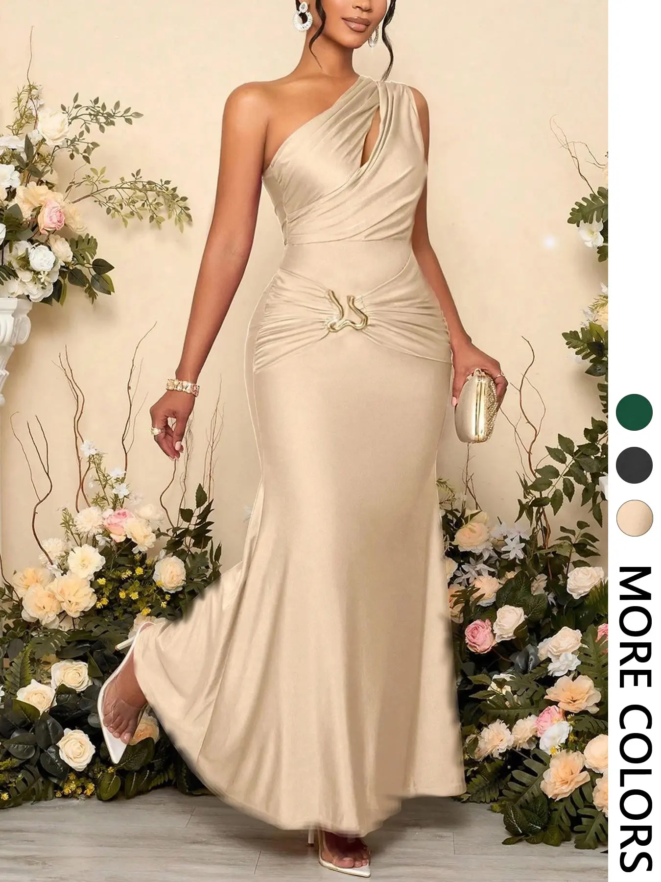 formal modlily dresses for wedding Elegant Satin Prom Evening Dresses Off The Shoulder – alinanova