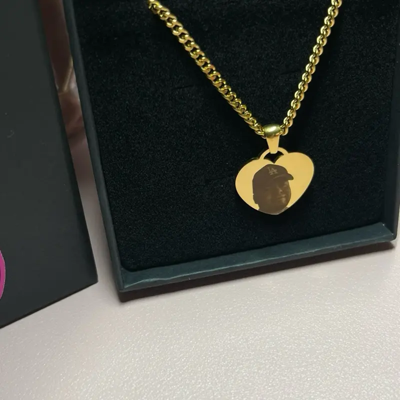Personalized Heart necklace Personalized Heart necklace