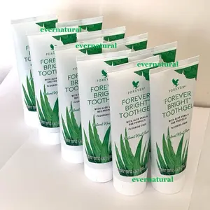 EverNatural Forever Bright Toothpaste with Aloe Vera Bee Propolis Peppermint & Spearmint Fluoride Free Gentle Oral Cleansing for Everyone