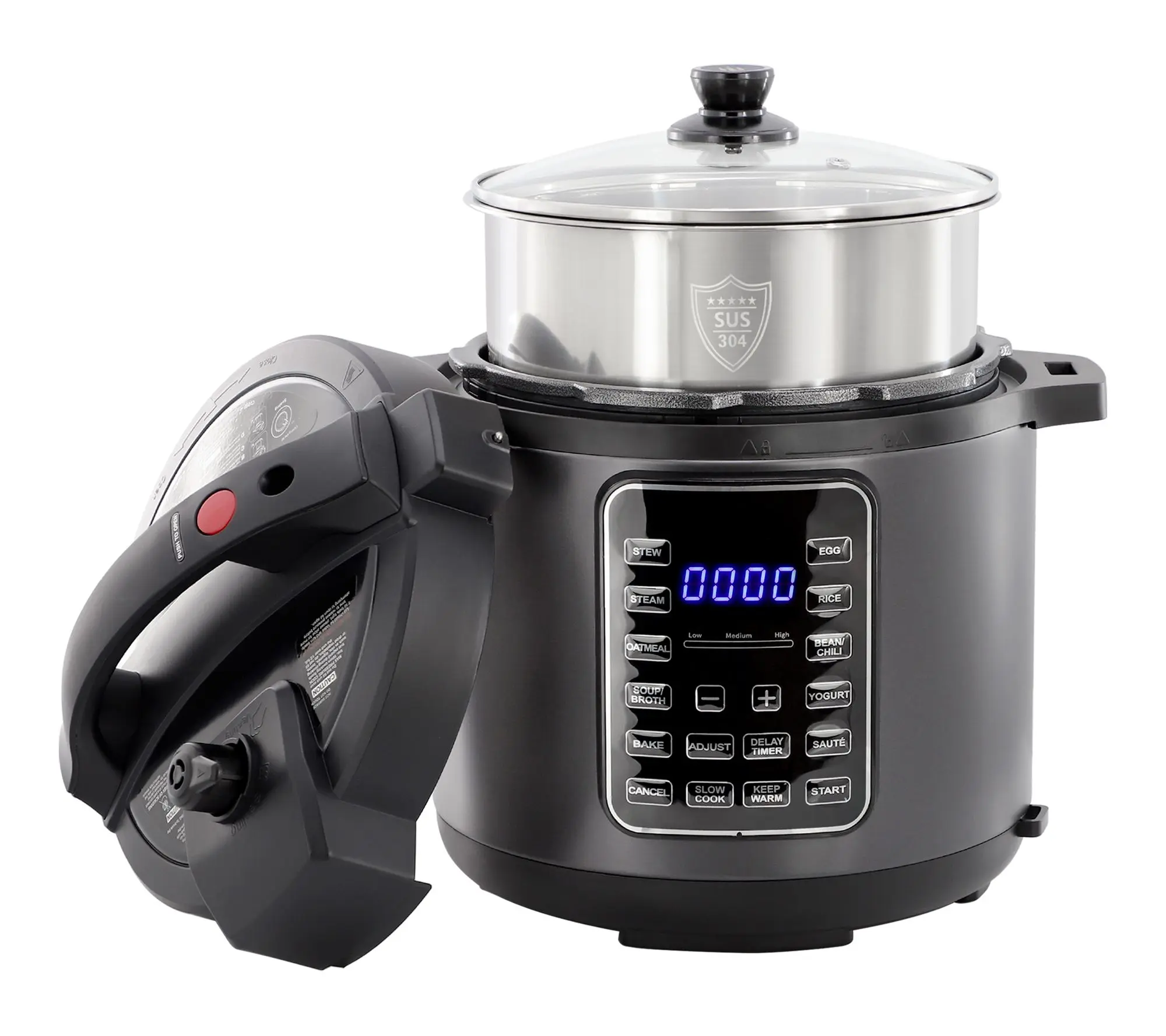 MegaChef 6 Quart 11-in-1 Electric Pressure Cooker MegaChef 6 Quart 11-in-1 Electric Pressure Cooker