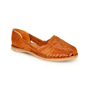 Handwoven Braided Huarache Walnut