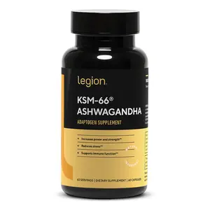 Legion KSM-66® Ashwagandha Adaptogen Supplement - 60 Servings