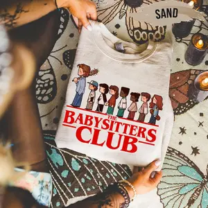 The Baby Sitters Club Shirt, Steve Harrinton Sweatshirt, Harrington Crewneck, Stranger Sweatshirt, Steve Sweatshirt