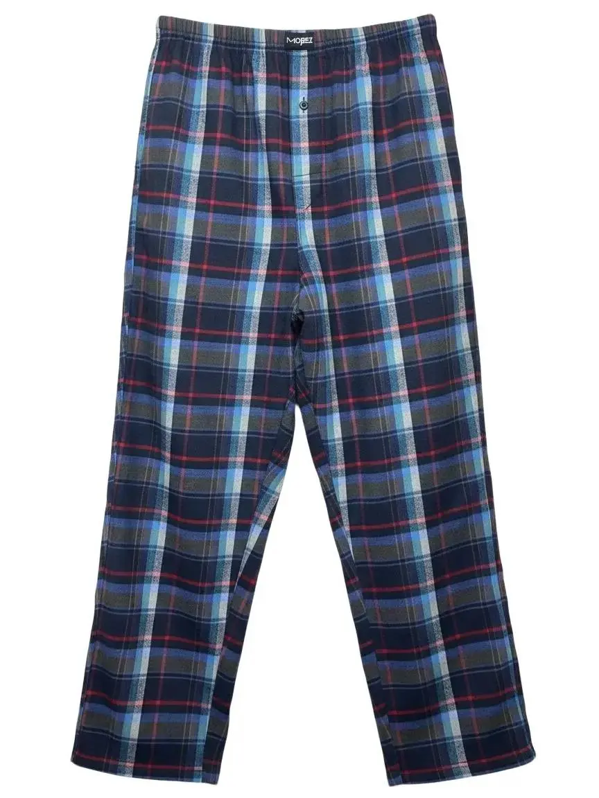Men's Flannel Pajamas - Plaid Pajama Pants for Men - Lounge & Sleep PJ Bottoms