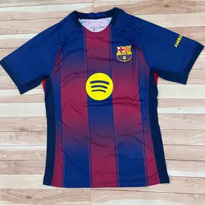FC Barcelona Home Player Jersey 2025/26 Match Fit Performance Soccer Shirt
