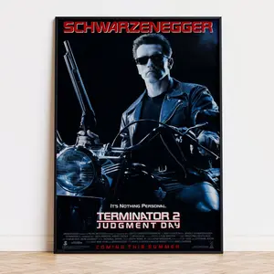 Terminator 2 - Judgment Day - Movie Poster |  | High Quality Ready To Print