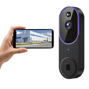 1080P Wireless Doorbell Camera, Smart WiFi Video Doorbell, AI Human Detection, Two-Way Audio, Night Vision, Cloud Storage, Instant Alert, 2.4Ghz WiFi, Outdoor Security Camera, Rechargeable Battery Powered