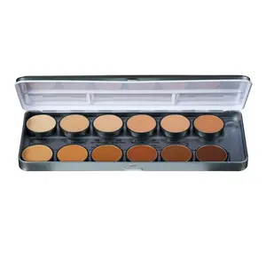 Ben Nye Essential HD Matte Foundation Palette - Full Coverage Makeup, Multi-Use as Concealer, Flawless Smooth Finish