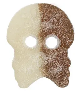 BUBS Cola Sour Skulls- 1 Pound Bag - Soft Sour Candy - Swedish Candy Sweet Bonbon Snack