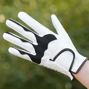 Lightweight Breathable Golf Glove Anti-Slip Grip Flexible Polyester Fit for Men Women Ideal for Training Outdoor Play