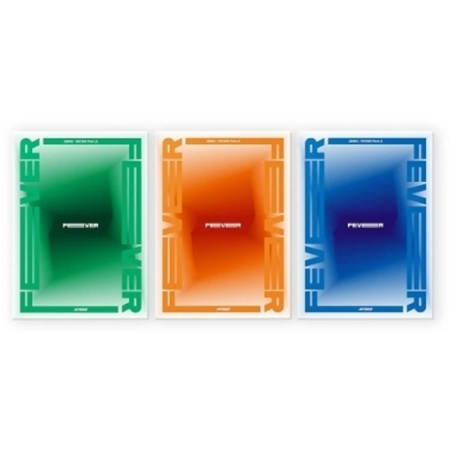 Ateez - Zero: Fever Part 3 (Random Cover) (incl. 96pg Photobooklet, Sticker,   8pc Photocard Set + Photocard)