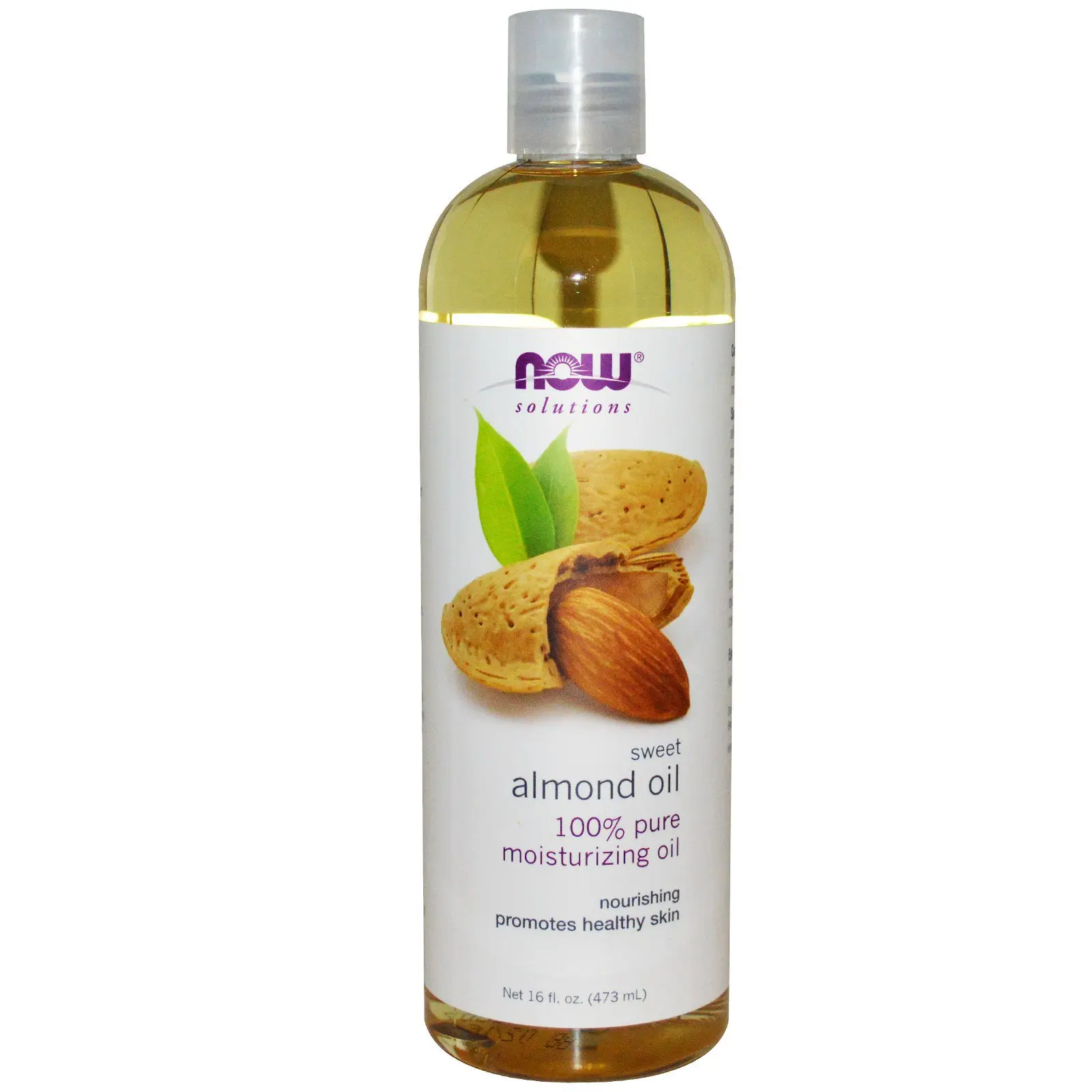 NOW Foods Now Foods, Solutions, (2 Pack)Sweet Almond Oil, 16 fl oz (473 ml)
