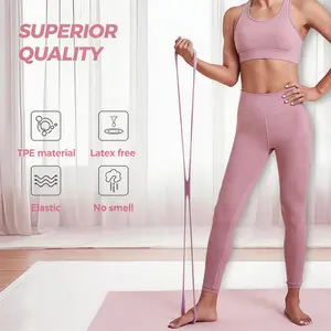【Lightweight&Portable】Resistance Bands TPE Elastic Exercise Bands, Home Office Stretching Bands for Arms Shoulder Relief, Comfortable No Hand Fatigue Latex Free,Heavy-Duty High Stretch, Portable