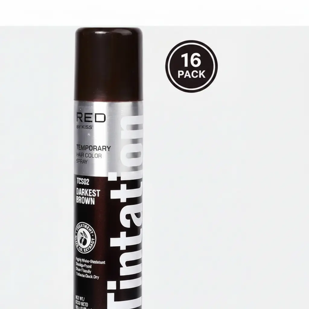 16 Pack Tintation Color Spray TCS01 Black Hairdye Balayage