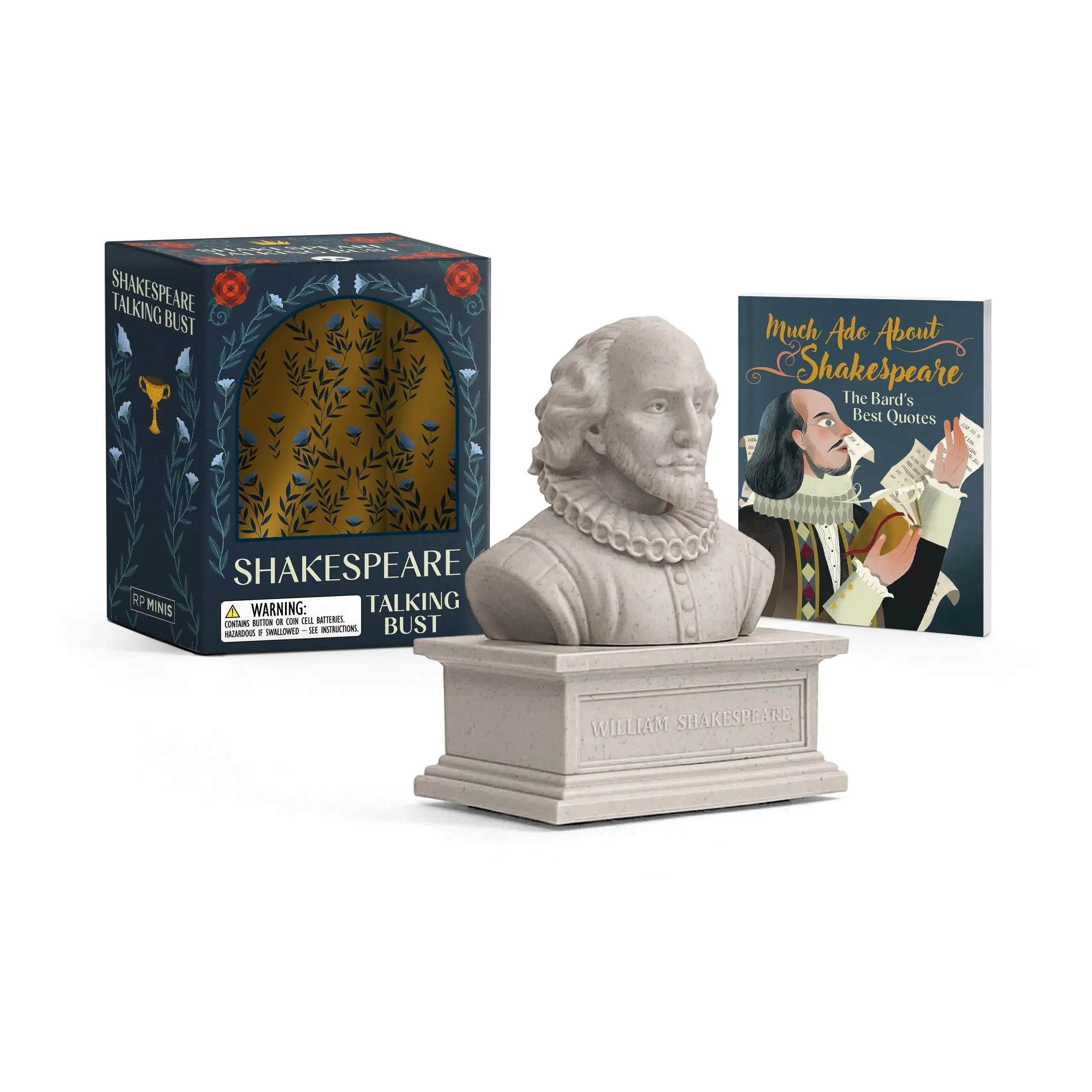 Shakespeare Talking Bust by RP Minis [Novelty Gift]