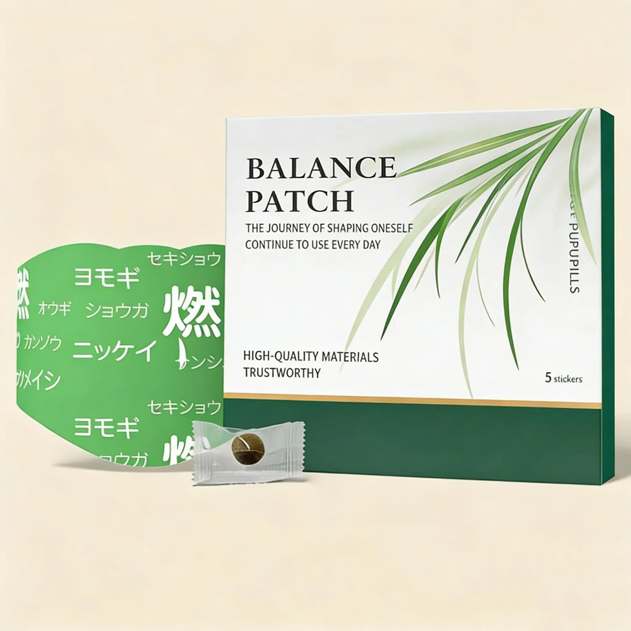 Japanese Herbal Patch | Waist & Abdomen Patch
