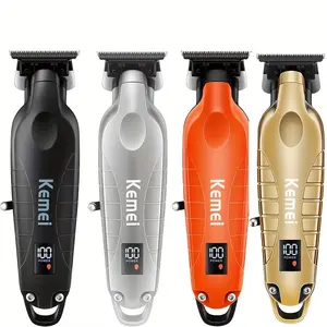 Professional Men's Beard Trimmer, Zero Gap Cordless Hair Clipper, Barber Hair Clippers, Rechargeable Shaver for Precision Grooming, No Plug Needed