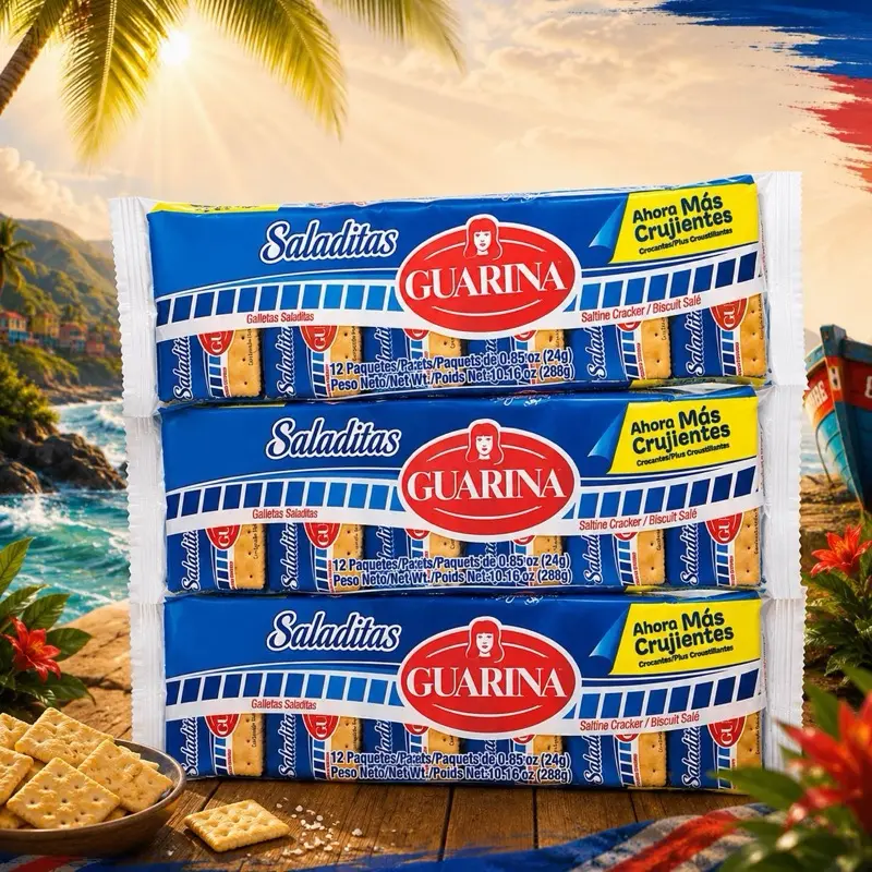 Galletas Saladas GUARINA 288g, (3 Pack Of 12= 36 Pcs) BonBon guarina 36 pou $12