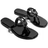 Coutgo Womens Flat Thong Sandals Square Open Toe Flip Flops Slip On Slides Dressy Summer Beach Shoes