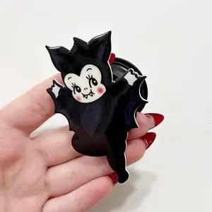 Kewpie Baby Bat Phone Grip, Halloween Phone Grips, Spooky Phone Grips