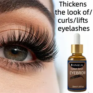 Lash and Brow Essence Liquid, Natural Dense Curl Formula, No Dye, Designed for Lashes, Perfect Gift for Women, Enhances Eyelashes Naturally, Natural Eyelash Serum