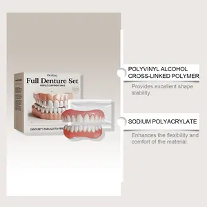 Denture Kit | Instant Smile Boost | Confidence Enhancer | For Home Use | Easy Complete Set