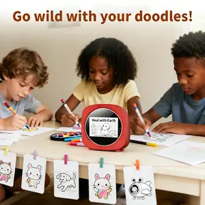 AI Sticker Printer for Kids Stickerbox Voice dialogue Al generation directly printto generate imagesPainting Voice Dialogue Children's Thermal Printe AI PaintingSticker boxVoice Dialogue Children's Thermal Printer