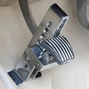 Car Brake Pedal Lock, Stainless Steel Anti Theft Car Device with 3 Keys, Adjustable 9 Hole Car Security Lock for Truck