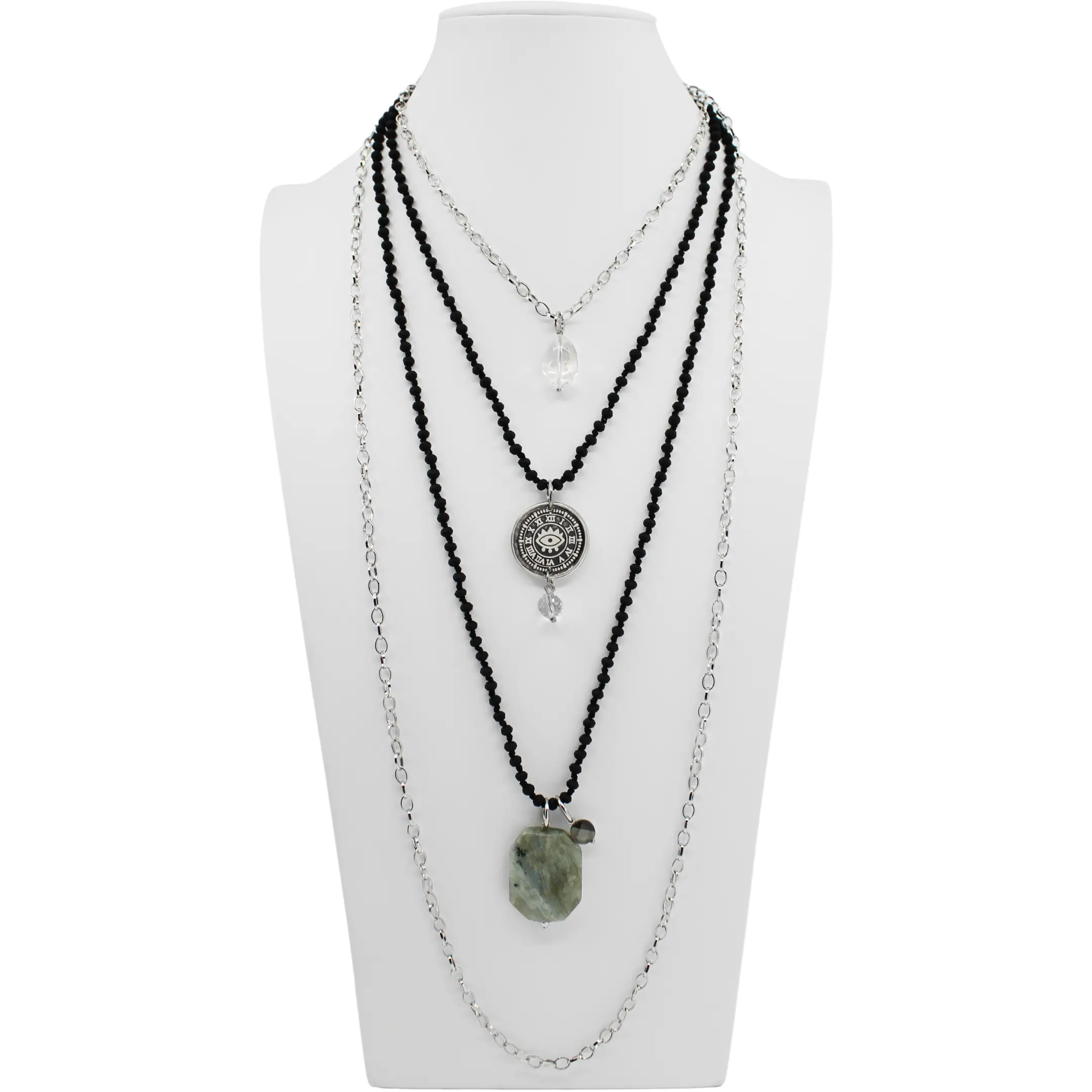 You Are Doing F*cking Great Eye Original Necklace Layering Bundle