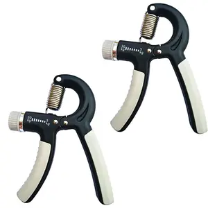 2 Pack Adjustable 5-30kg Hand Grip Strengthener with Number Counter for Kid Boys Girls Teenager, Forearm Finger Wrist Strength Trainer Workout Exerciser