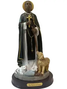 San Martin De Porres 12inch Statue Decor