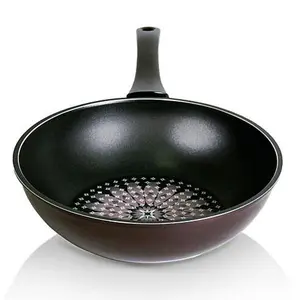 TECHEF Blooming Flower Collection, 12" Wok/Stir-Fry Pan