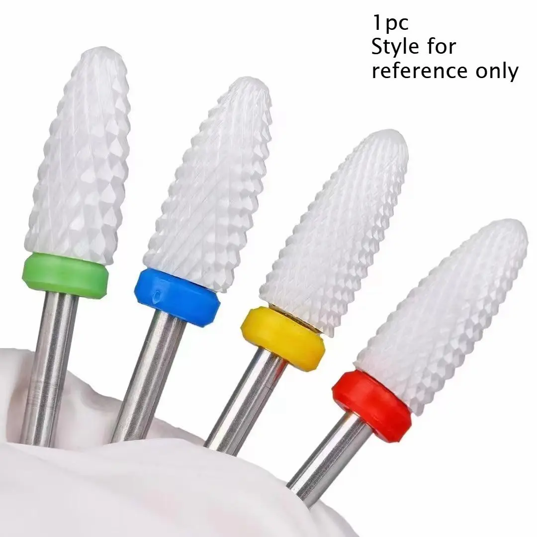 Milling cutter head, nail drill bit for removing nail polish, suitable for nail art machines, nail art tools, accessories and nail files, Manicure, Nail Care, Home Nail Art, Nail Supplies