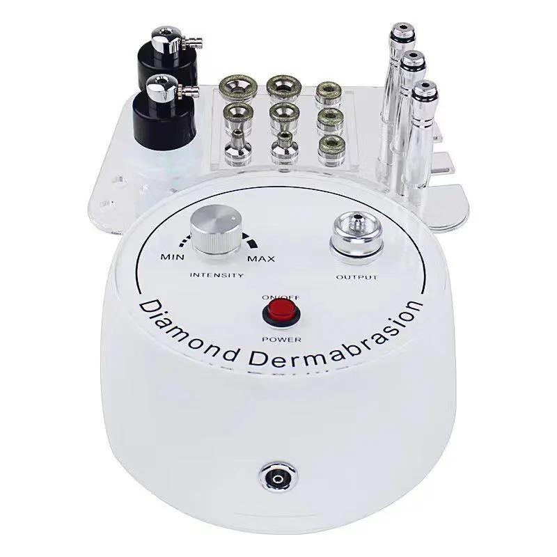 3 in 1 Diamond Microdermabrasion Machine, Professional Facial Beauty Instrument, Facial Beauty Massagers, Facial Skin Care Tool for Women & Men, Facial Care Tools, Dermaroller Alternative