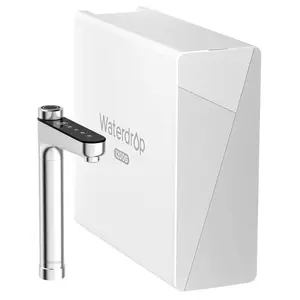 Waterdrop Premium Water Dispenser with 1200 GPD RO System & 11-Stage Filtration for Pure Mineralized Water - Eco-Friendly & Smart Digital Display