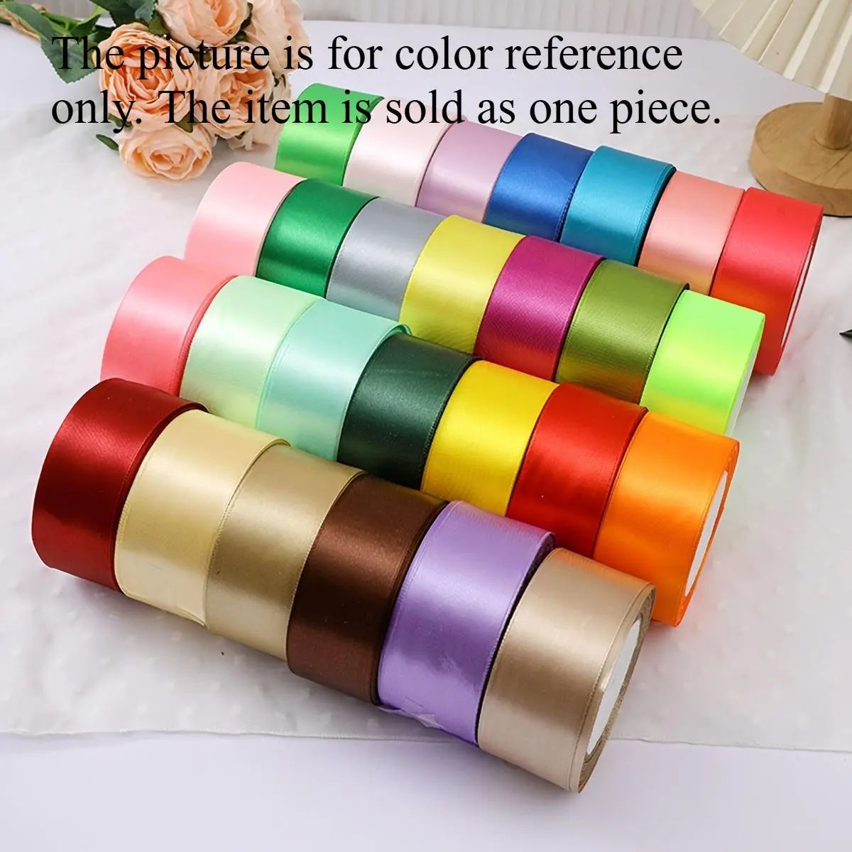 Ribbon - Suitable for wedding decoration, gift wrapping and party supplies, floral arrangements, Gift Box Wrapping, Creative Gift Packaging, Gift Wrapped