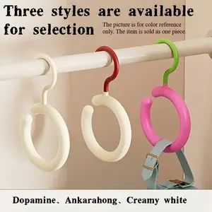 Rotating hanger - With an ergonomic handle that is easy to use, it is an ideal choice for hanging scarves, hats, shirts, bags, and more. Accessories organizer | Modern hanger design, clothes hanger, Hat Holder Hanger