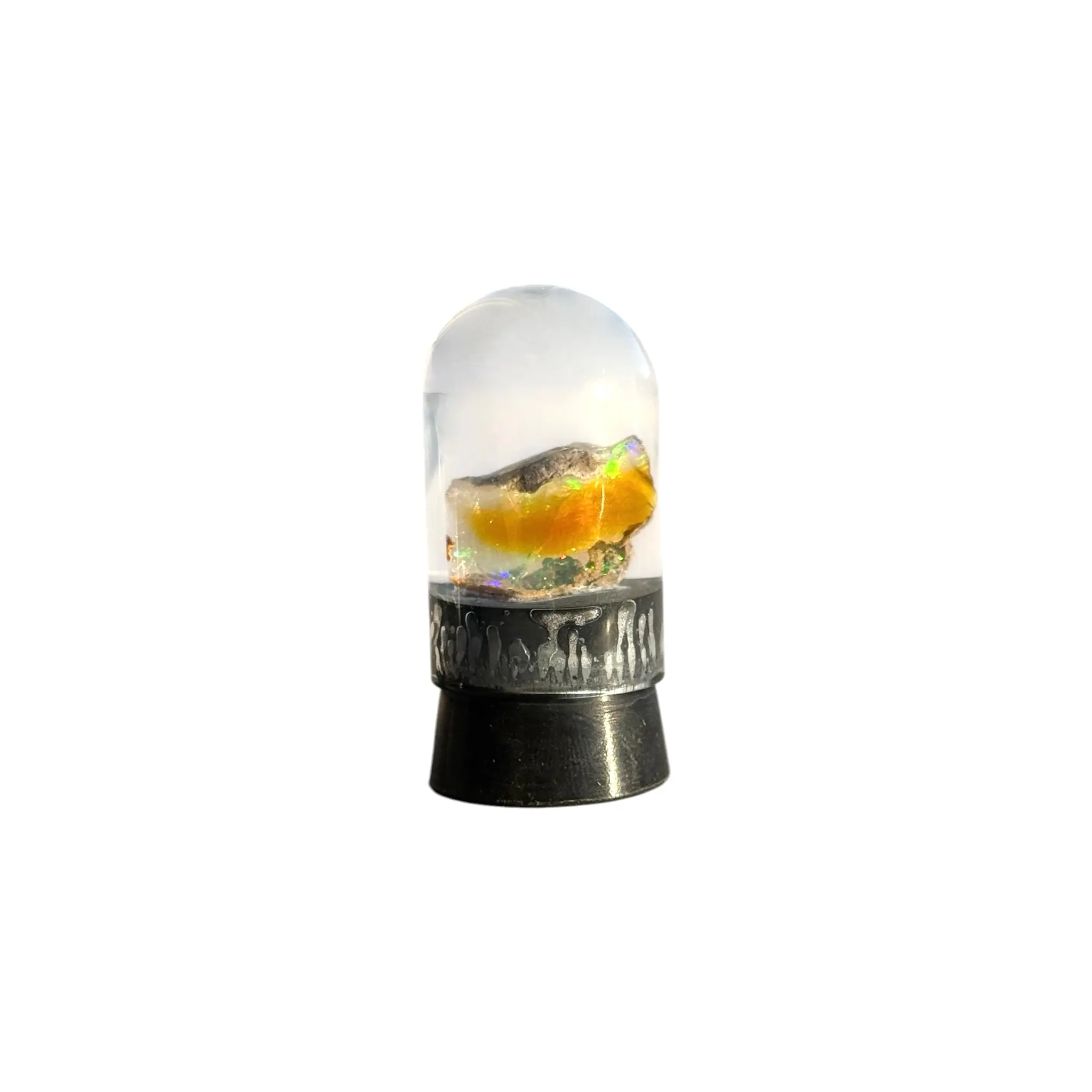 Opal in Bottle - Stunning Gem - October's Birthstone