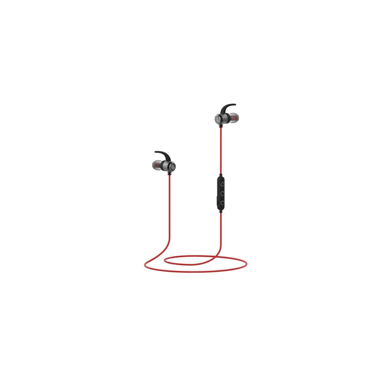 Tidbit  Wireless Bluetooth Running Workout Headphones Sweat Resistant - Red