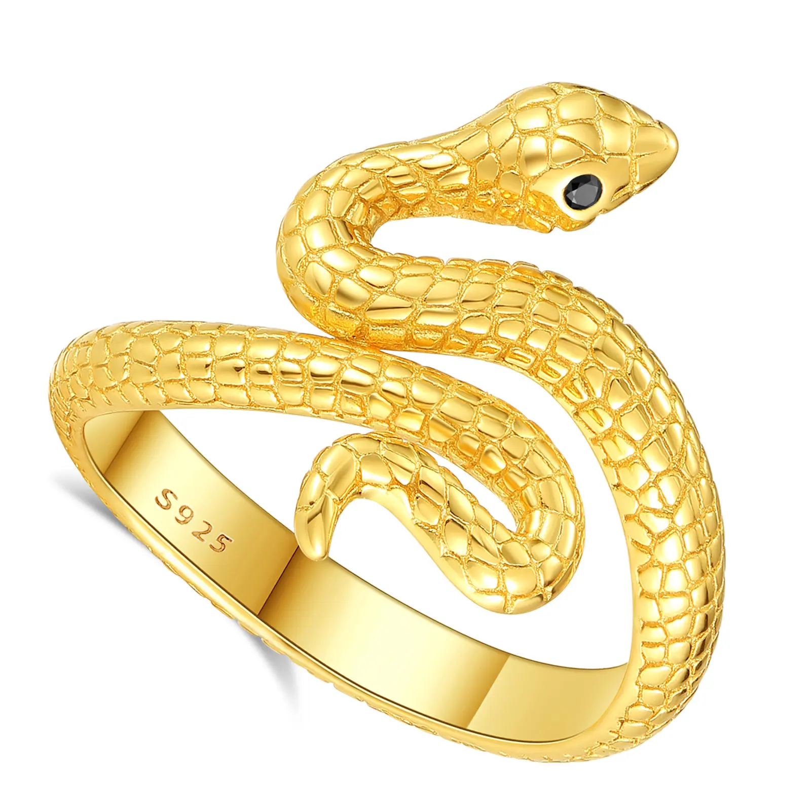 Gold Snake Rings