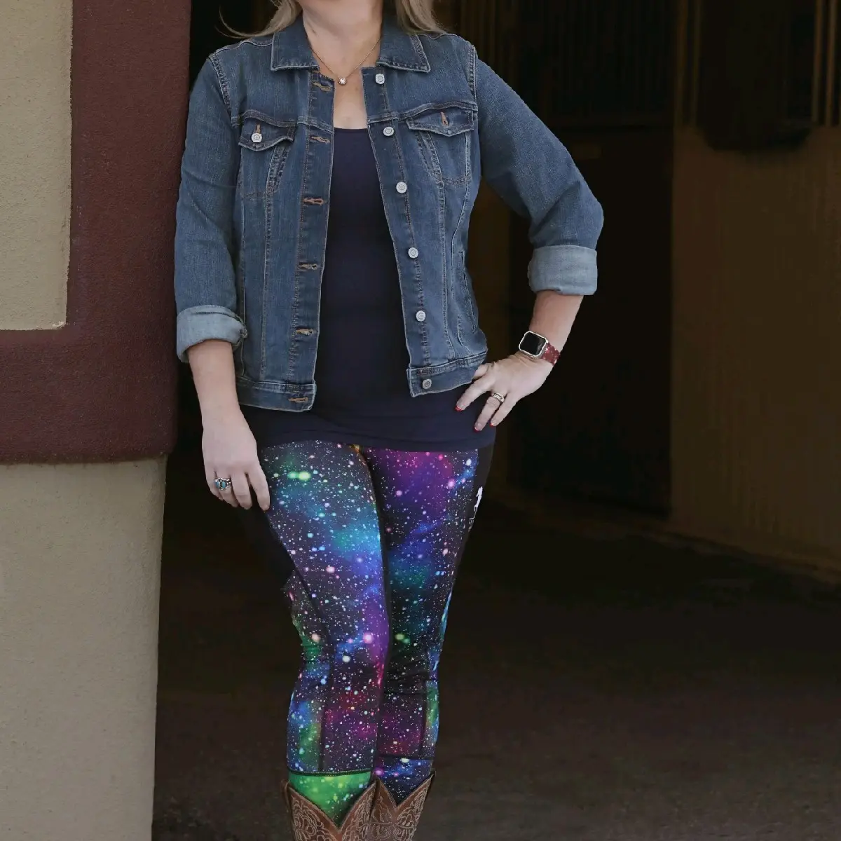 Galaxy Riding Leggings