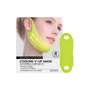 EELHOE Cooling V-Up Mask Gentle Centella Asiatica Soothing Moisturizing Firming V-Shaped Face Lifting Mask