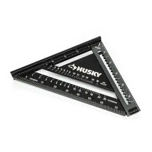 2-in-1 Extendable Square Ruler for Precise Measurement and Construction Tools