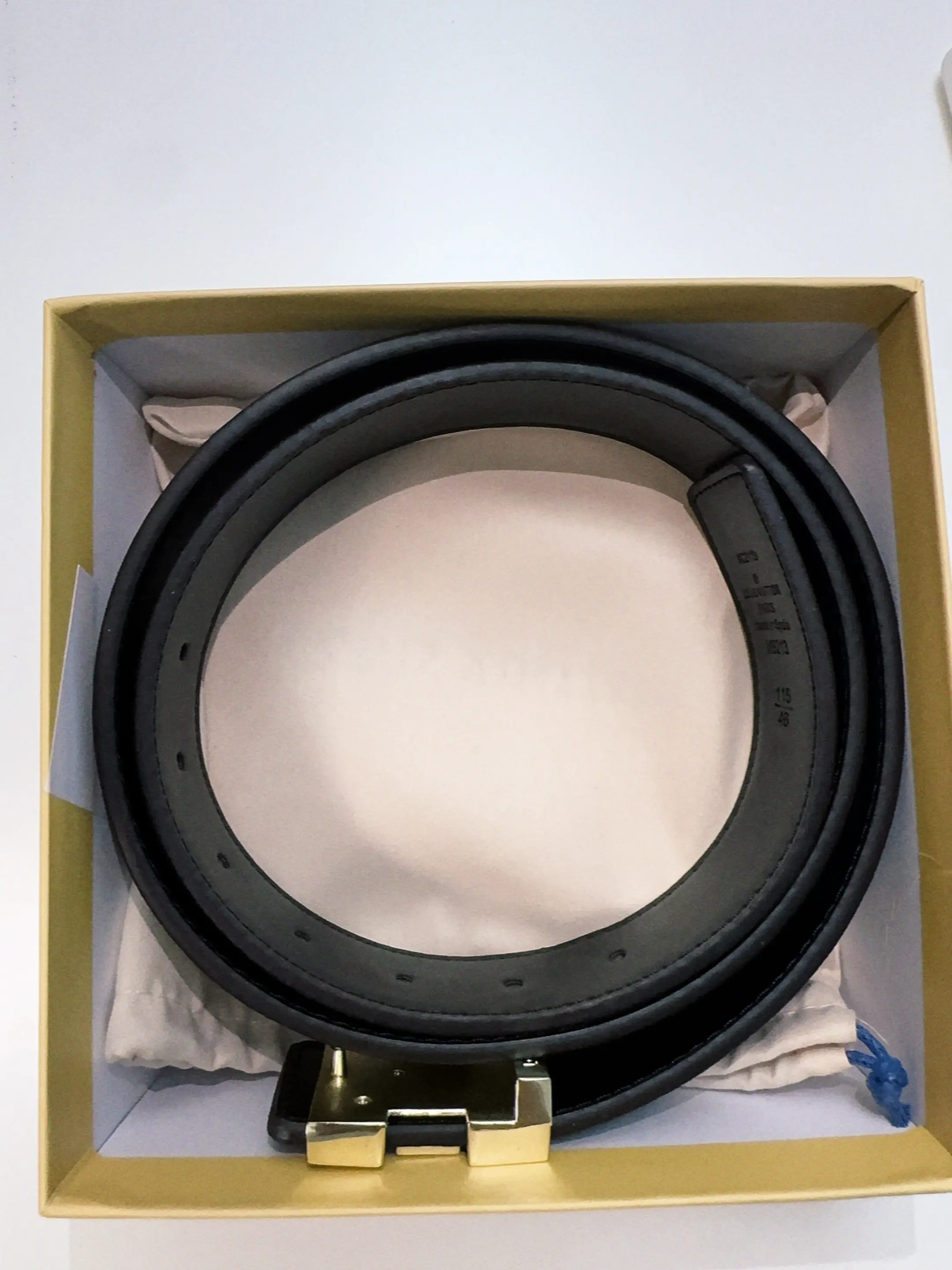 High quality daily light luxury belt 115cm