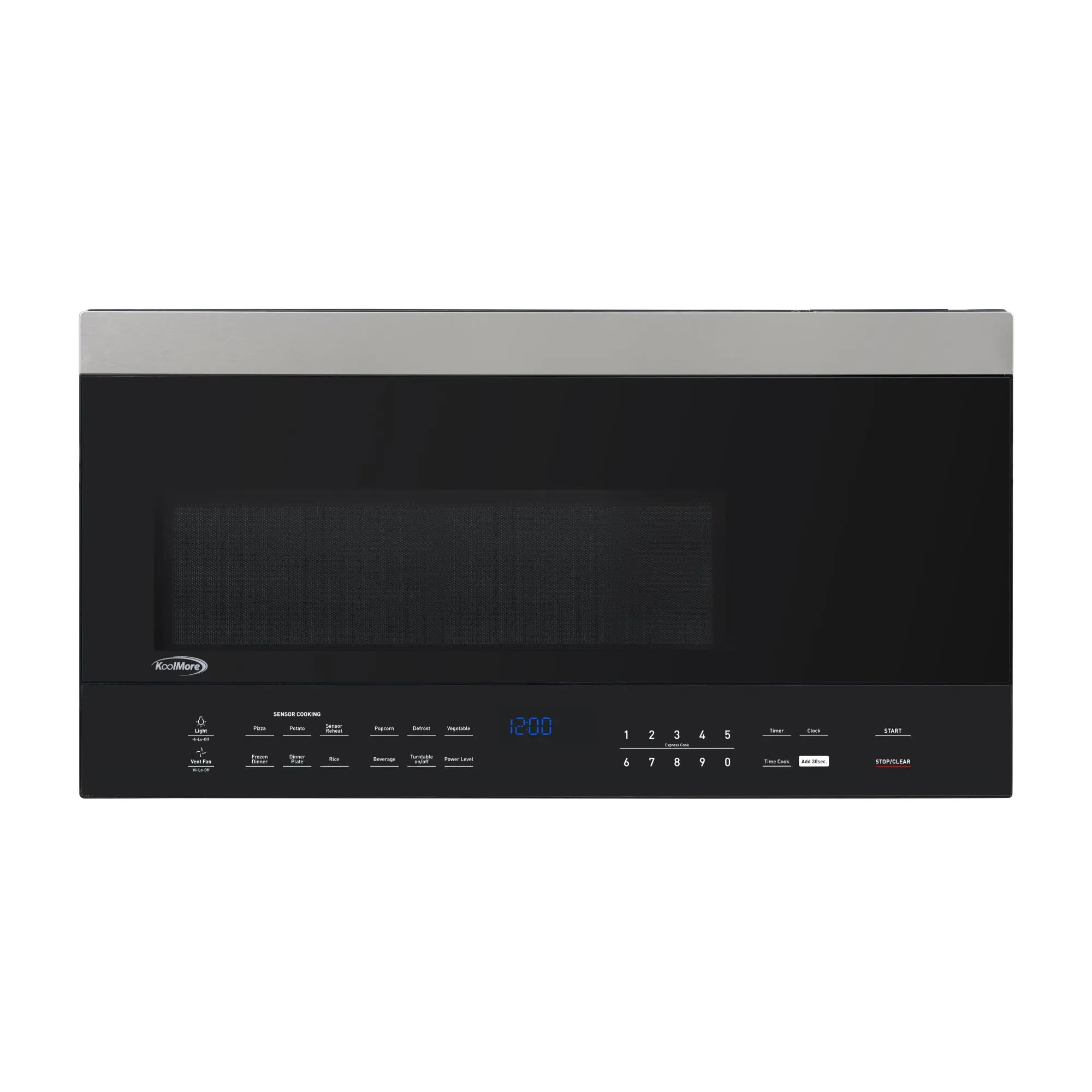 30 in. 1.6 cu.ft Over-the-Range Microwave Oven in Black